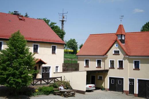 Sitzecke im Innenhof